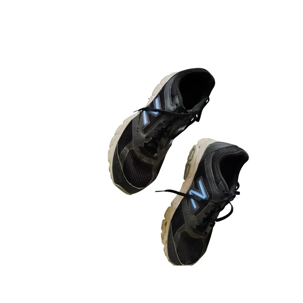 New Balance 460 v2 Womens Running Shoes Black Blue‎ W460CI2 Size 9.5 Wide